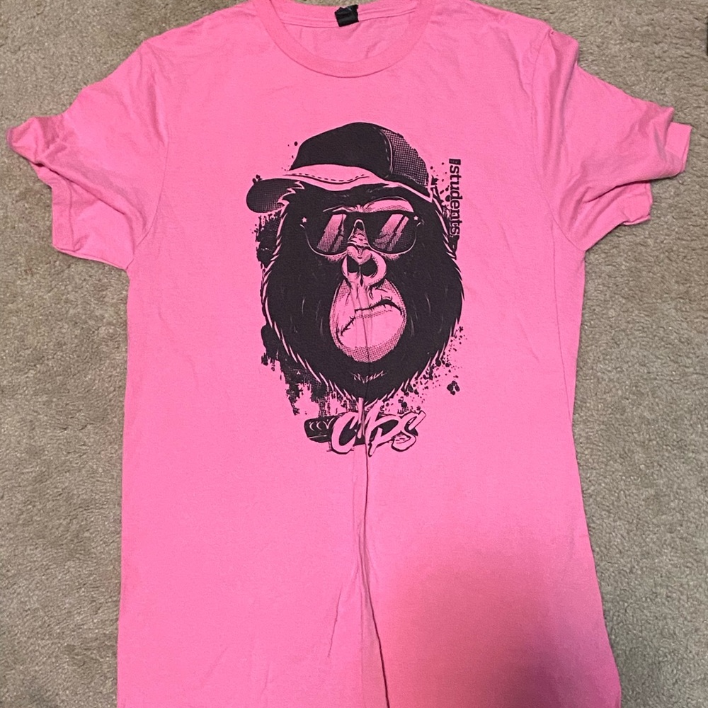 Hot Pink Gorilla Tee